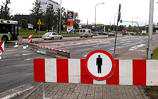 Rozpoczął się remont ulicy Leonharda w Olsztynie. Rano miasto stanęło w korku